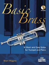 Basic Brass - 10 Short and Easy Solos Trumpet and Piano - pro trumpetu
